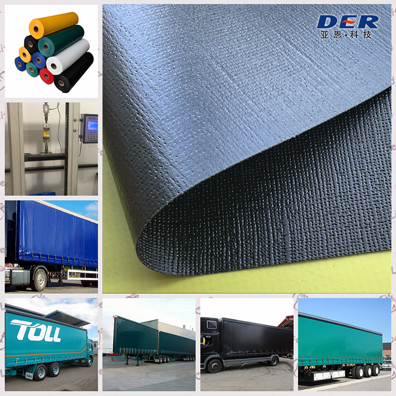 Truck Side Curtain Fabric Manufacturer | PVC Coated Fabric for Trailers | Der Factory