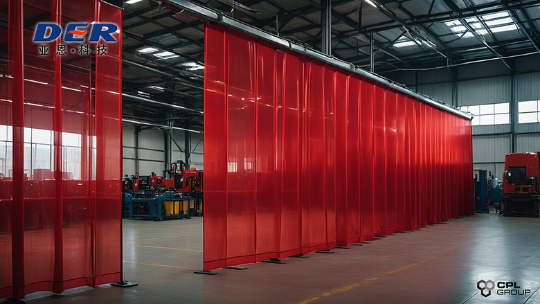 Industrial PVC Dust Control Curtains