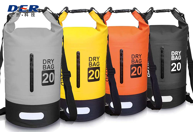 PVC tarpaulin bag product and waterproof PVC tarpaulin bag material from Der factory