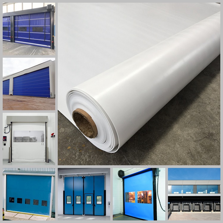 PVC roller shutter membrane material