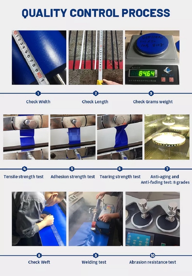 PVC membrane structural materials