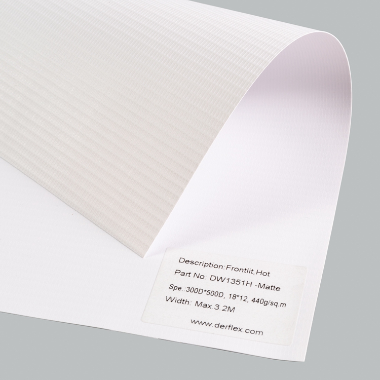 Laminated frontlit