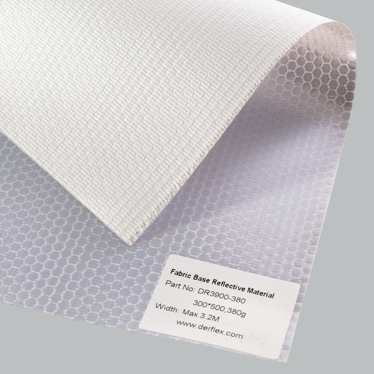 Reflective flex banner