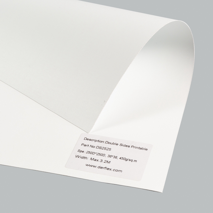 Double side printable banner