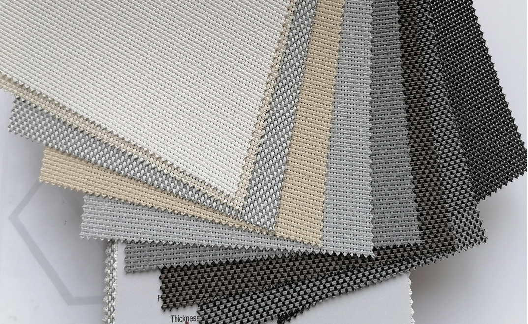 Industrial flame resistance roller shutters fabric
