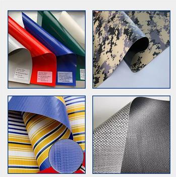 PVC striped tarpaulin