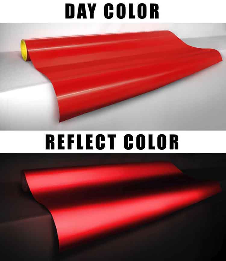 advertising printable adhesive reflective vinyl film