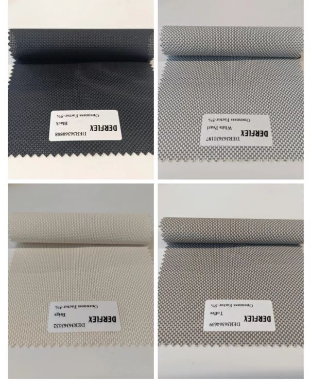 PVC shade roller shutters fabric 