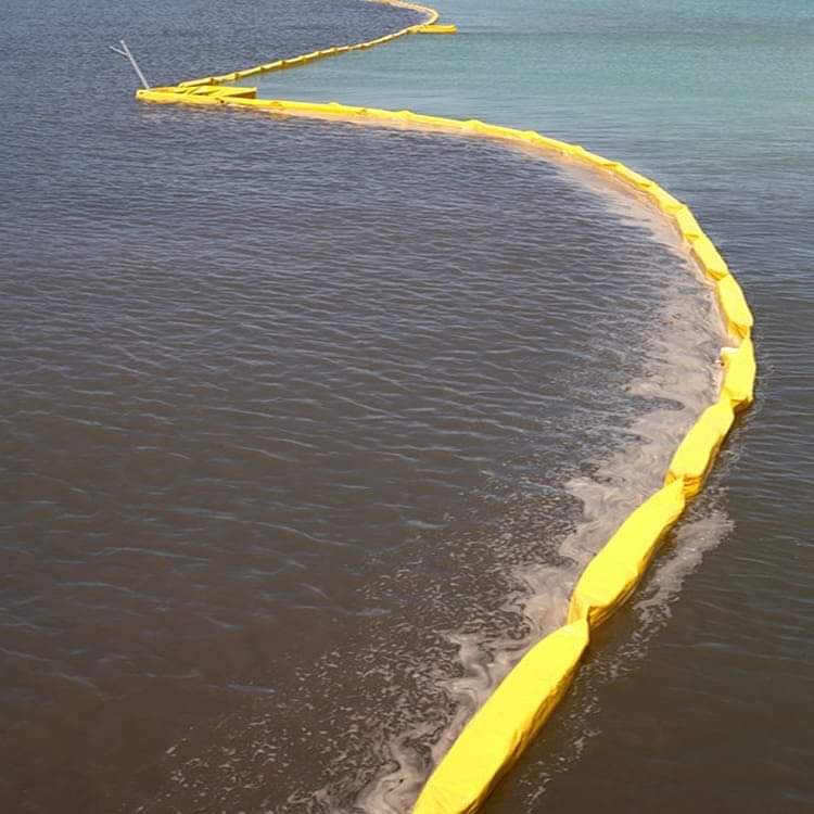 Oil boom fabric
