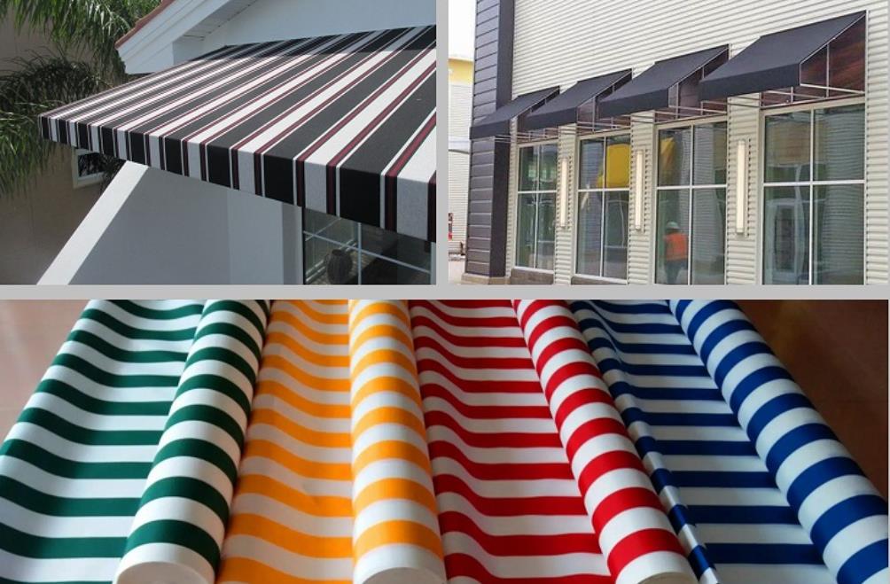 Outdoor sunshade fabric