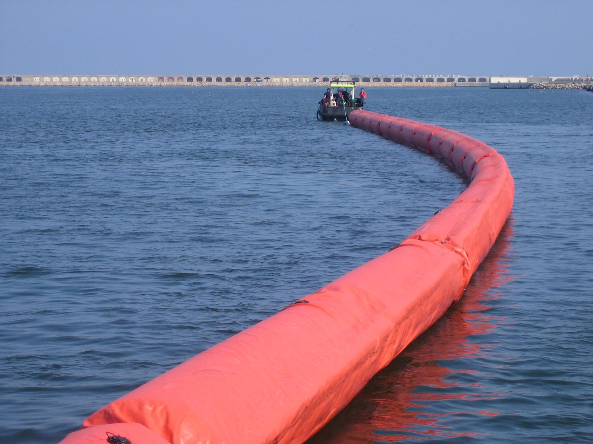 PVC oil booms fabric
