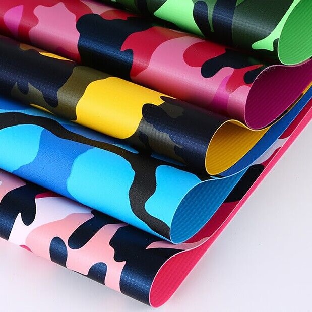 PVC Camouflage Canvas Fabric