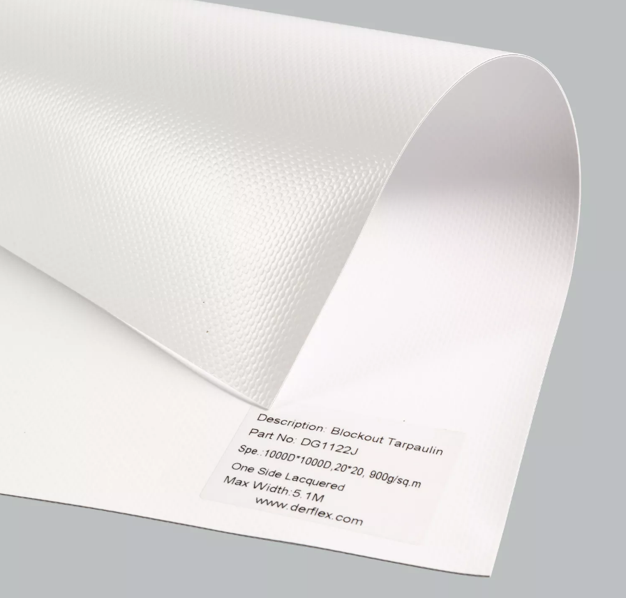 white tent fabric