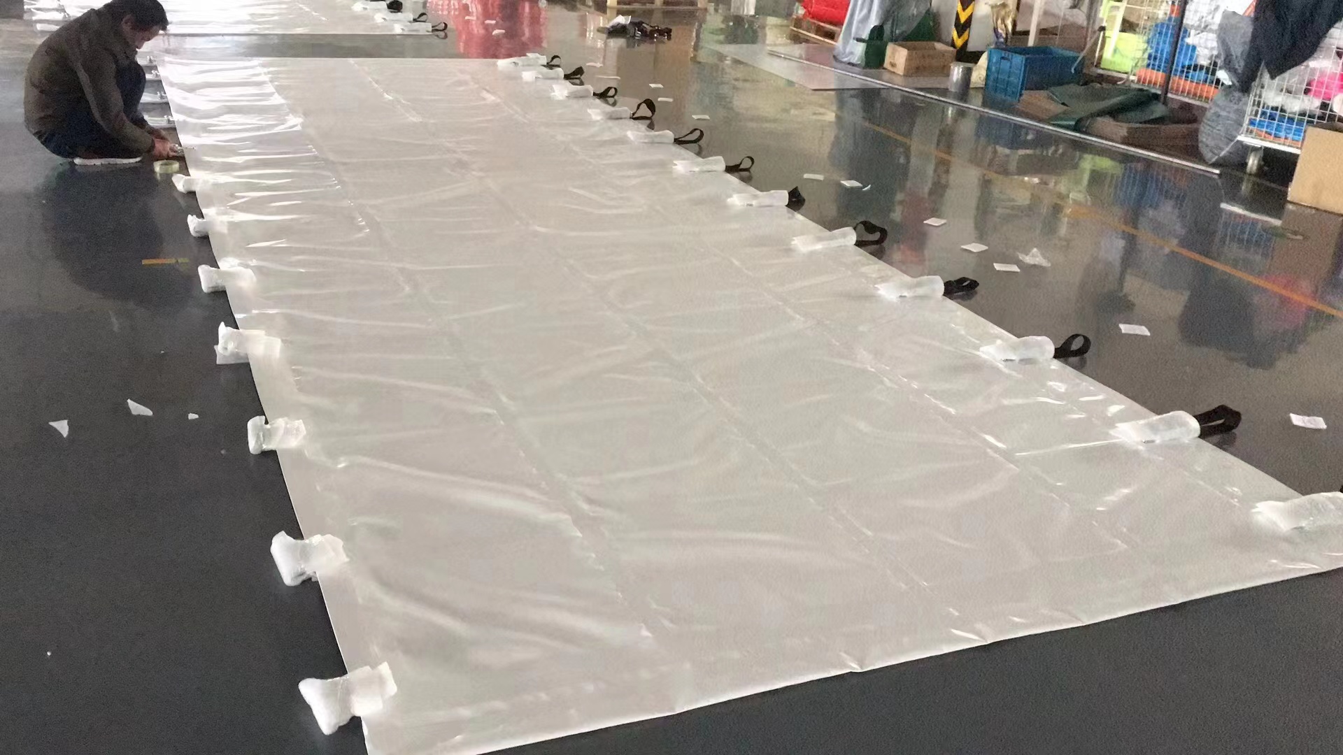 PVC coated cloth fabric