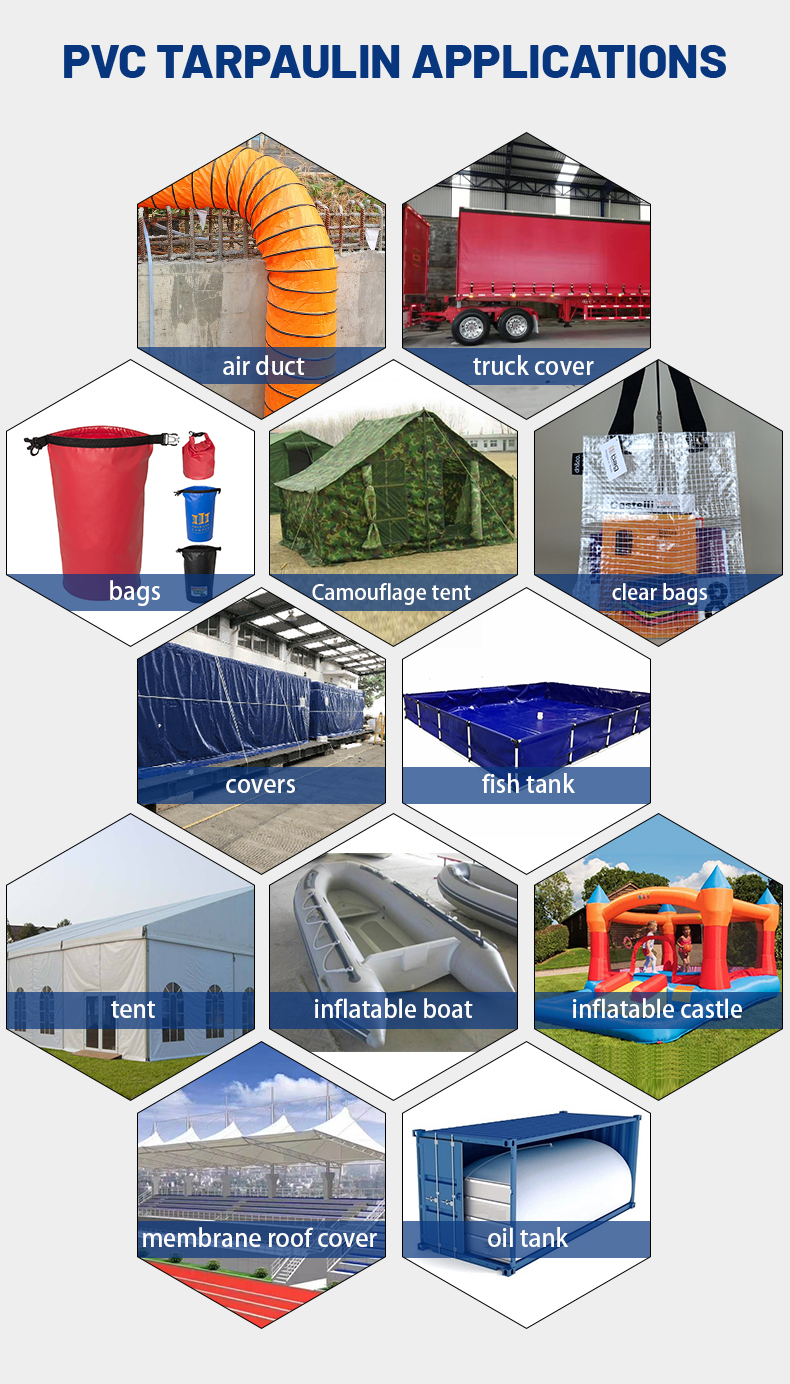 Waterproof tarpaulin
