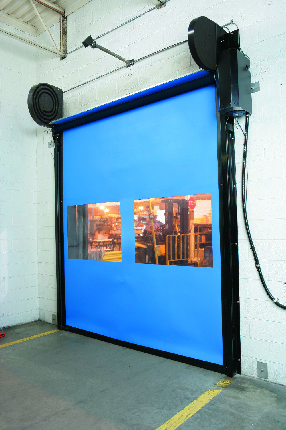 PVC coated door fabric
