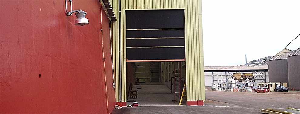 PVC rolling shutter doors