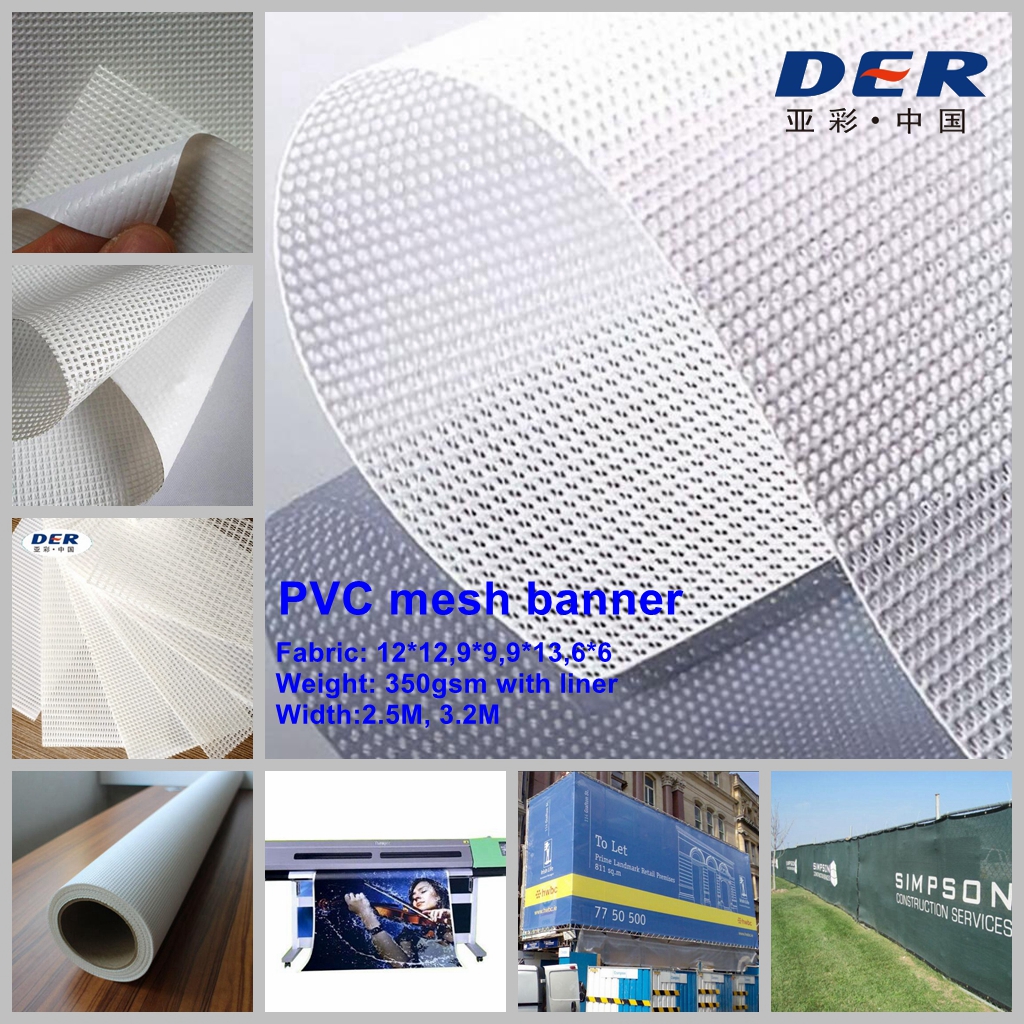 Transparent PVC mesh cloth