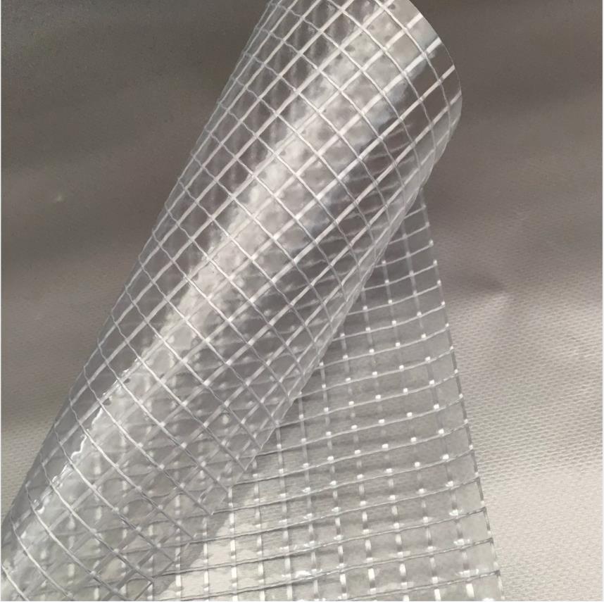 Transparent PVC mesh cloth