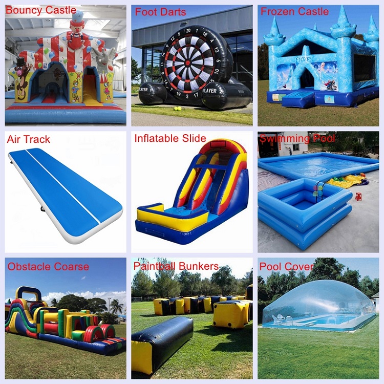 Inflatable PVC tarpaulin