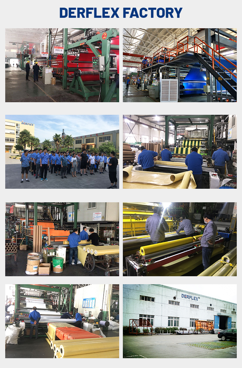 waterproof patterned PVC tarpaulin