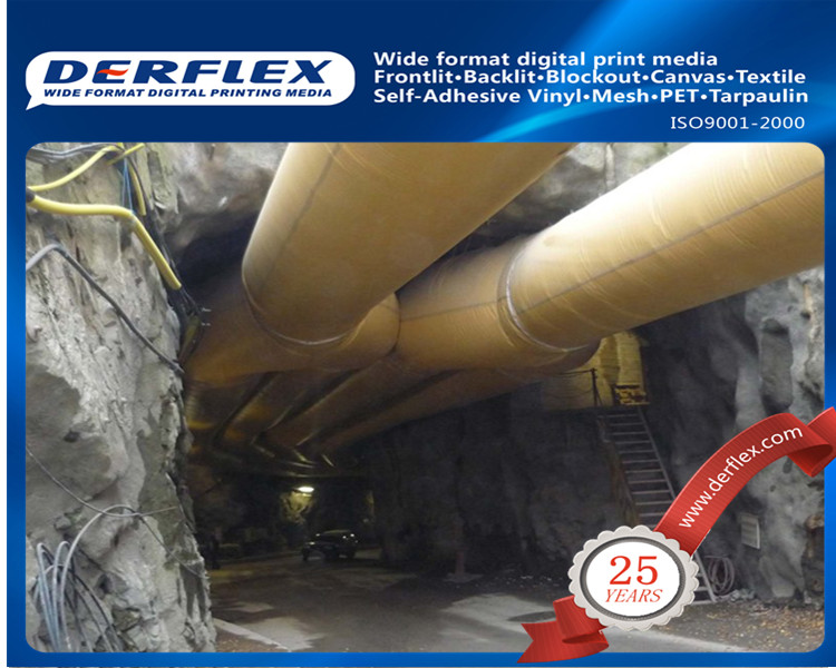 PVC flexible fire Retardant ventilation duct