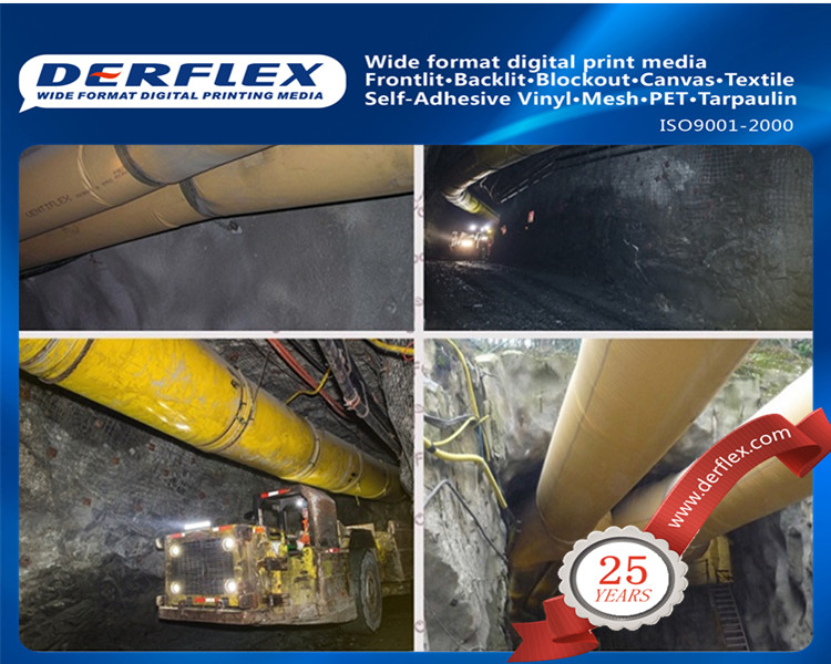 PVC flexible fire Retardant ventilation duct