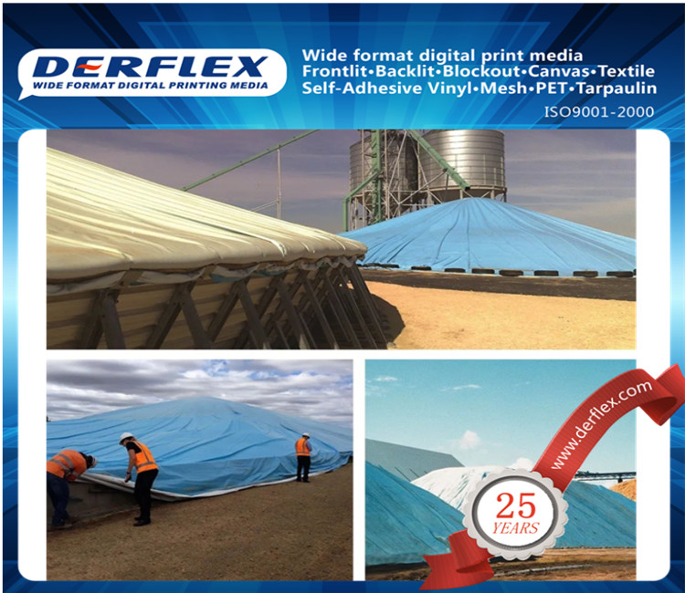 waterproof bunker covers,grain bunker tarps,grain pile covers 
