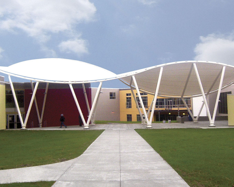 Transportation facilities structure membrane tensile membrane structure PVC tensile membrane structure