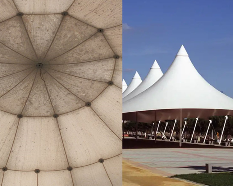 Transportation facilities structure membrane tensile membrane structure PVC tensile membrane structure