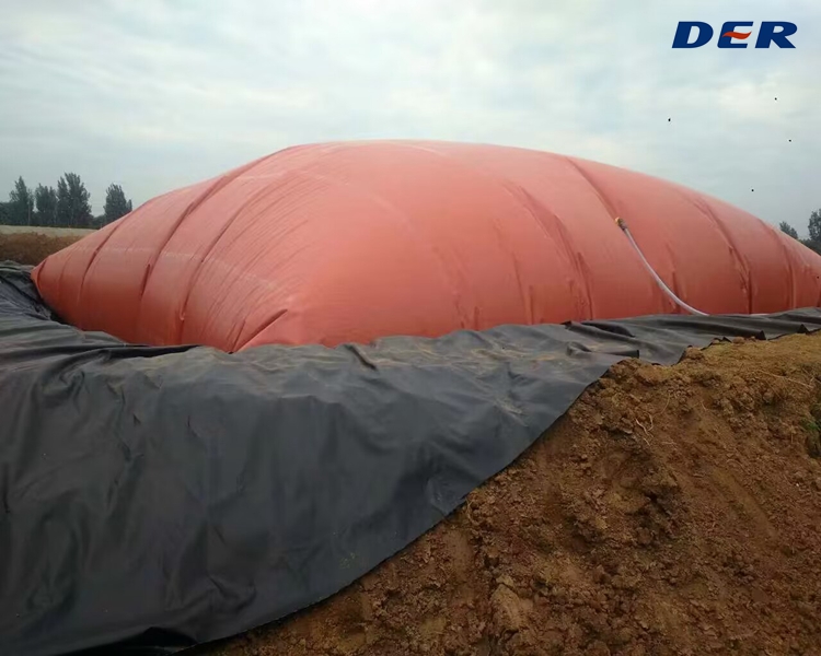 Agricultural biogas pool tarpaulin