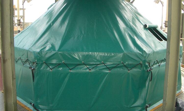industrial tarpaulin chemical resistant tarp moisture proof sheeting oil & chemical resistant tarpaulin oil fence PVC tarpaulin