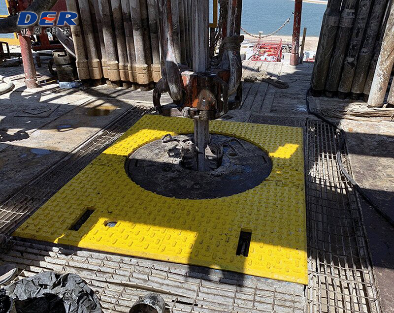 oil rig floor protection mat