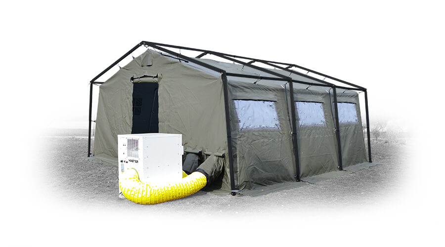 PVC high press tent